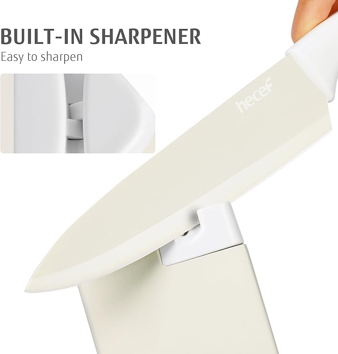 hecef 15 Pieces Kitchen Knife Set - Image 4