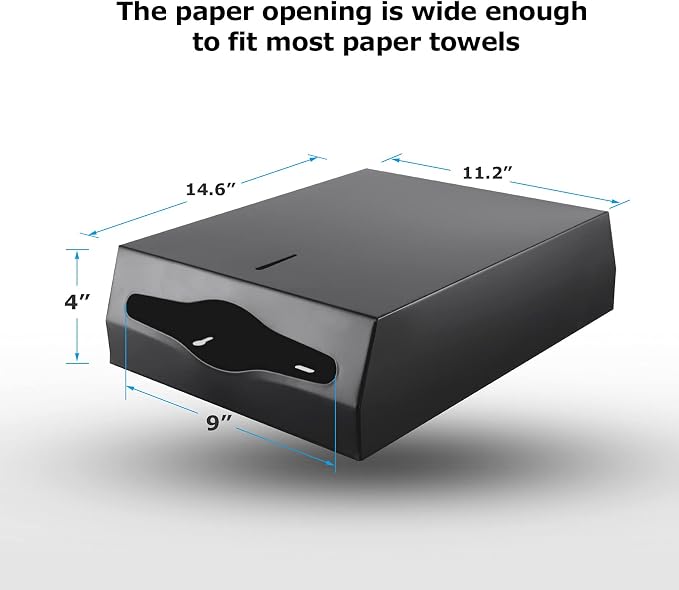 Paper Towel Dispenser Wall Mount Commercial c fold Multifold Trifold, Touchless - Image 3
