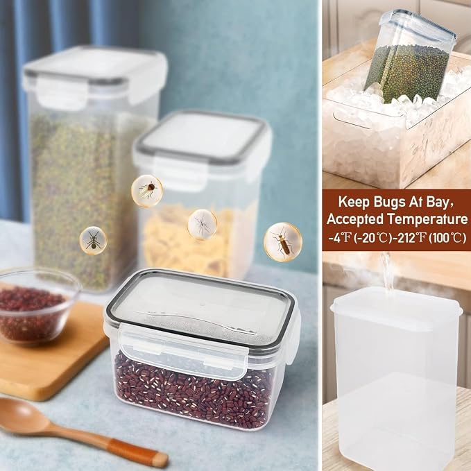JUJOJB Airtight Food Storage Containers Set - Image 4