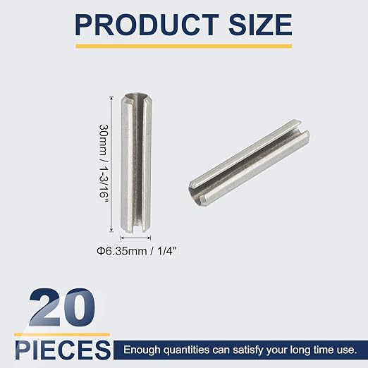 PATIKIL Slotted Spring Pin - Image 2