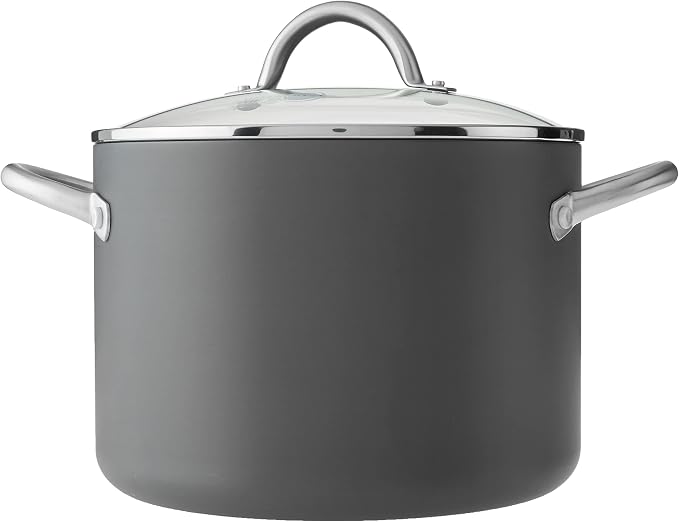 GreenPan Lima Hard Anodized Healthy Ceramic Nonstick 8QT Stock Pot - Image 2