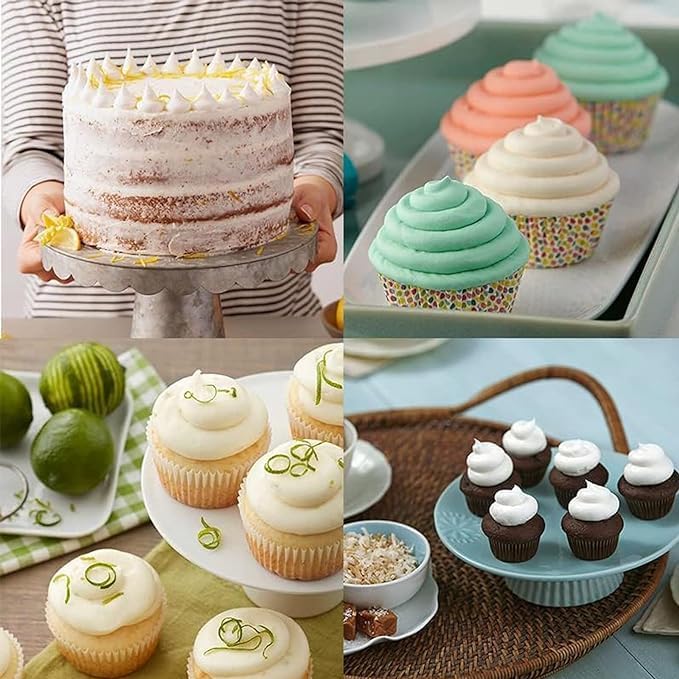 Icing Piping Tips Set,Stainless Steel Frosting Piping Kit,Pastry Cake