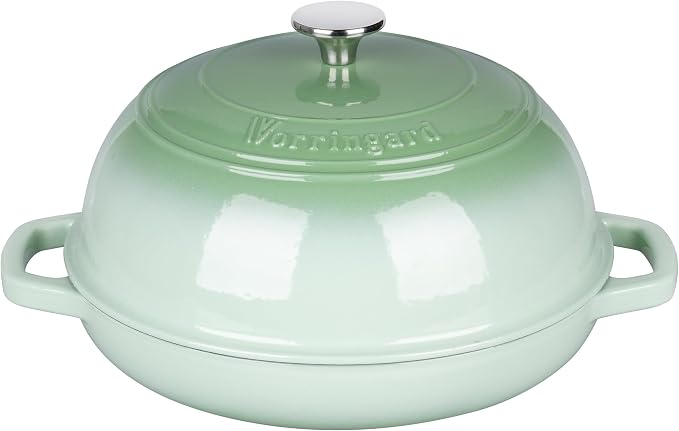 VORRINGARD Enameled Cast Iron Dutch Oven Pot - Image 4
