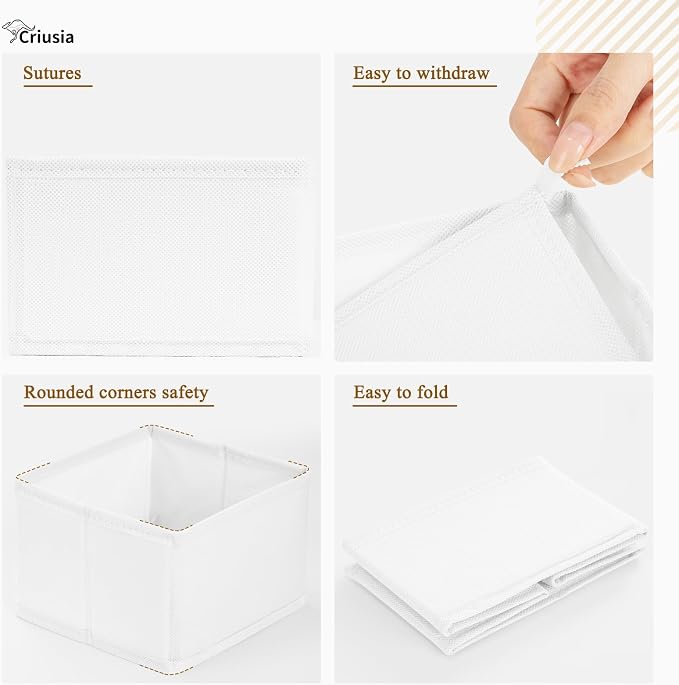 Criusia 26 Pack Drawer Organizer - Image 6