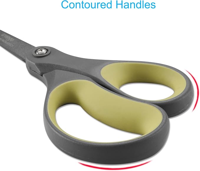 LIVINGO 2 Pack 8" Titanium Non-Stick Scissors, Professional Stainless Steel - Image 4