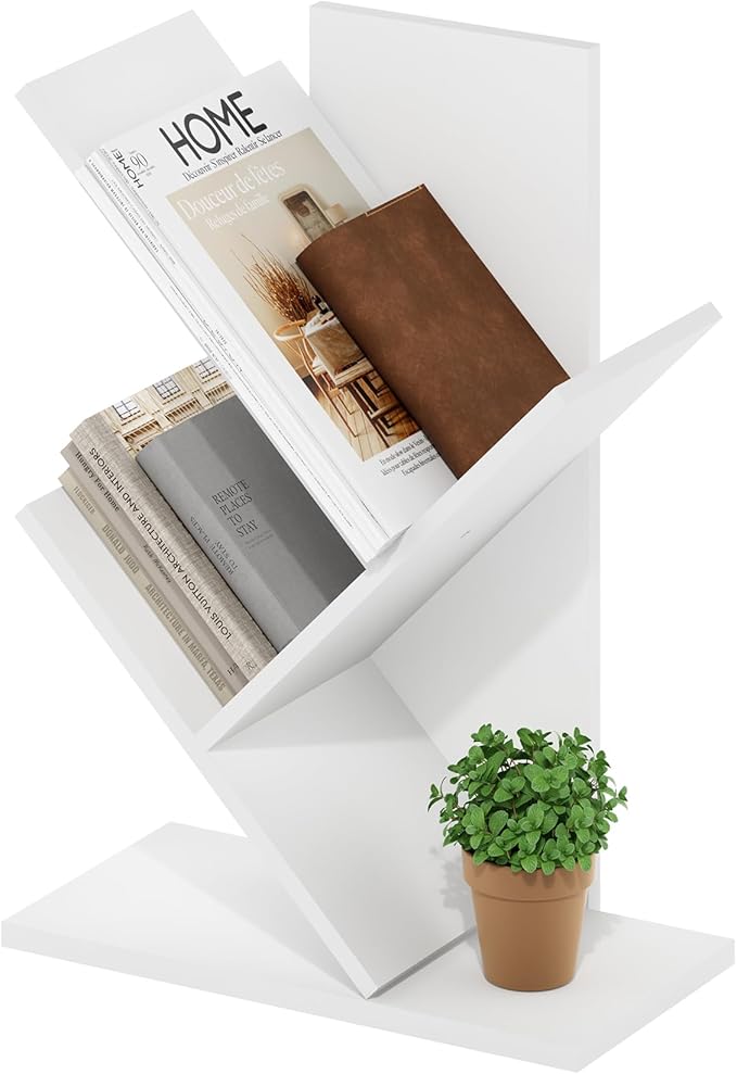 Furinno Tree Book Shelf, 3-Tier Bookshelf by Furinno-FitsYourSpaceFitsYourBudget