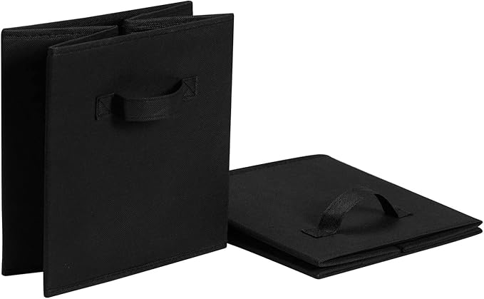 Amazon Basics Collapsible Fabric Storage Cube Bins Organizer - Image 4