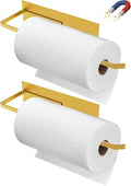 Paper Towel Holder Gold, Magnetic Paper Towel Holder by SeropyDirect