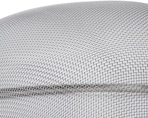 Winco Strainer with Single Fine Mesh, 8-Inch Diameter, Medium