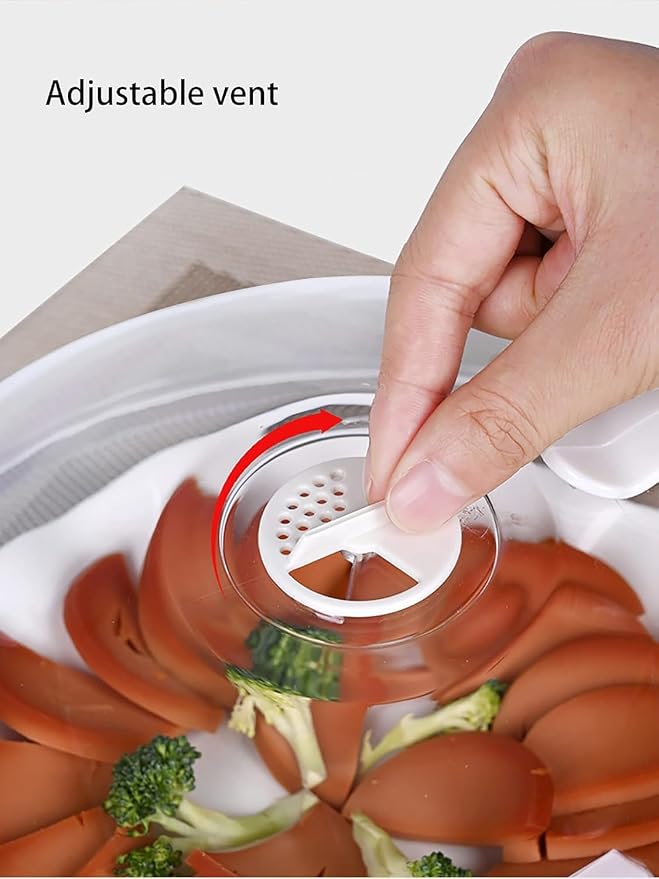 Microwave Splatter Cover for Food 12", Large Clear Microwave Splash Guard - Image 8