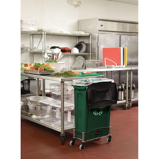 Rubbermaid Commercial Products Slim Jim Trash/Garbage Can - Image 4