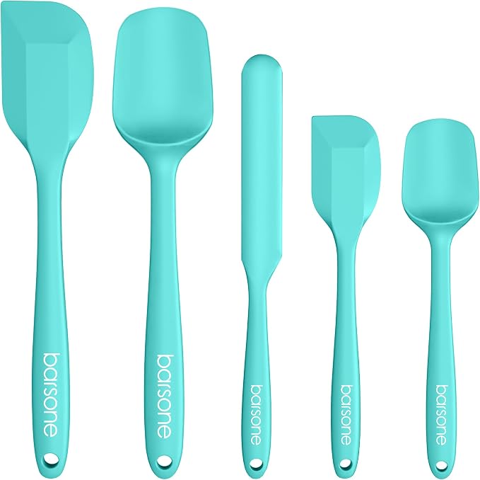 5-Piece Silicone Spatula Set by barsone
