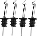 4 Pack Oil Pourerswith Flip Top, Olive Oil Dispenser Spout, Oil Spout Liquor by Pafusen