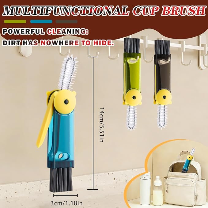 3 in 1 Cup Lid Cleaning Brush - Image 5