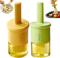 Glass Oil Dispenser with Heat Resistant Brush, Oil Dispenser Bottle with by RFetomax