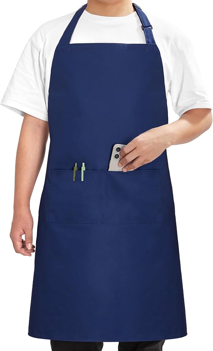 Syntus Chef Apron for Men Women Kitchen Cooking Apron by Syntus