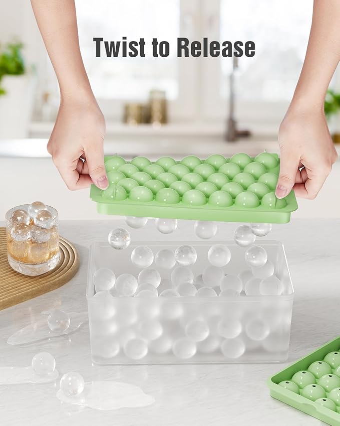 3-Pack Small Circle Ice Cube Tray - Image 4