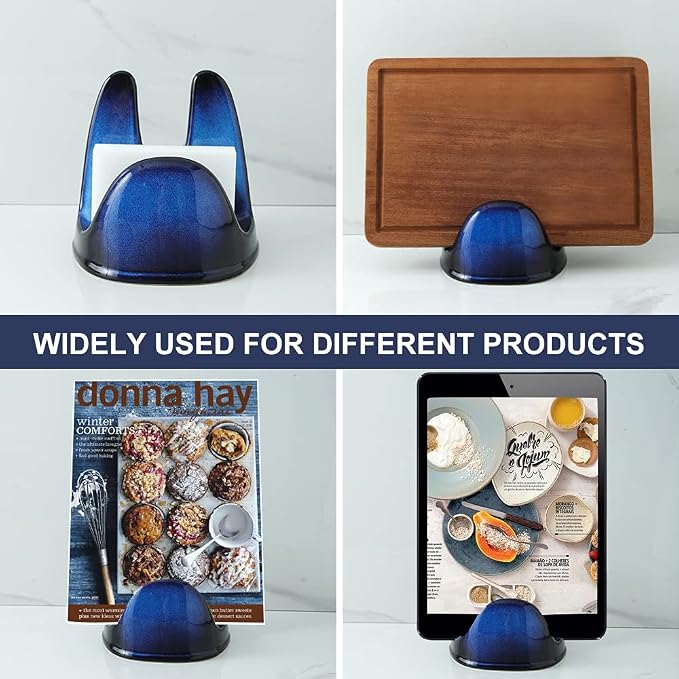 Nihow Pot Lid Holder: Stable Ceramic Pan Lid Holder - Image 6
