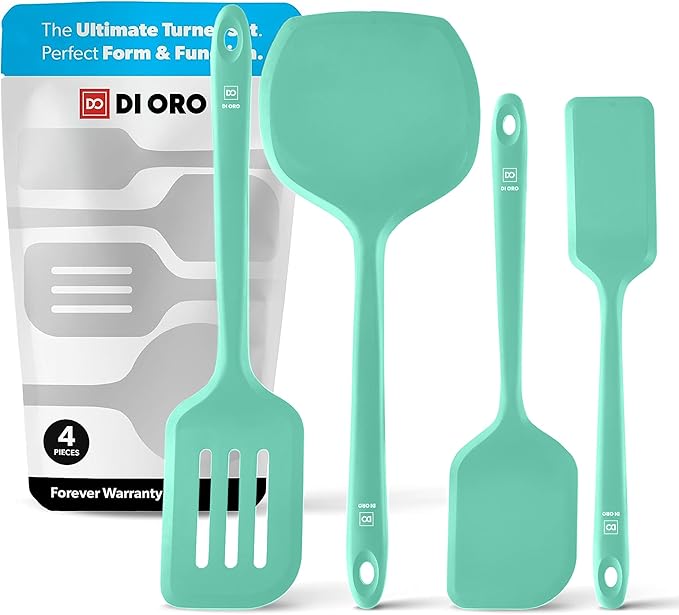 New DI ORO Silicone Turner Spatula Set by DIORO