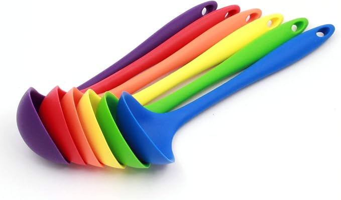 Chef Craft Premium Silicone Cooking Ladle, 11.25 inch - Image 3