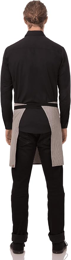 Chef Works Unisex Portland Half Bistro Apron - Image 3