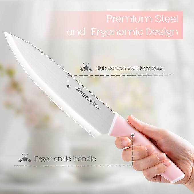 Astercook Knife Set, Kitchen Knives Set - Image 8