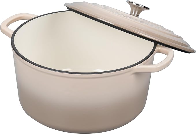 VORRINGARD Enameled Cast Iron Dutch Oven Pot - Image 5