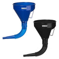 Automotive Flex Funnel with Hose & Mesh Filter – Wide Mouth Oil Funnel by Terbold