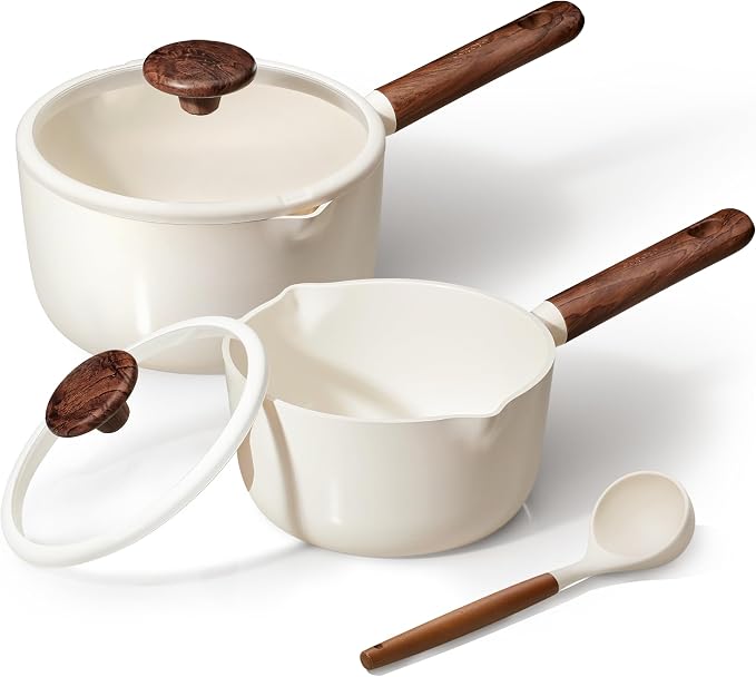 CAROTE 2QT & 3QT Sauce Pan Sets by CAROTE
