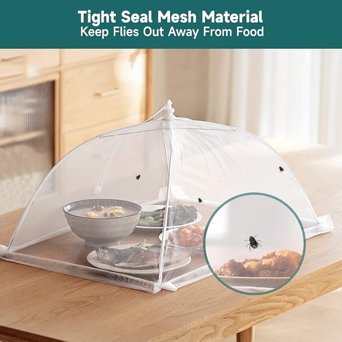 Mesh Food Cover, SPANLA 7 Pack Food Covers - Image 3