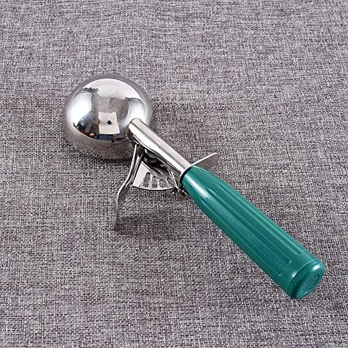 Cookie Scoop Set of 3 With Plastic Handle, Ice Cream Scoop with