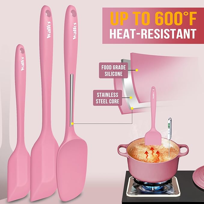 Walfos Silicone Spatula Set of 5 - Image 3