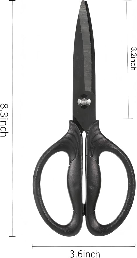 Heavy Duty Kitchen Scissors, Titanium Coated All Purpose Shears - Image 6