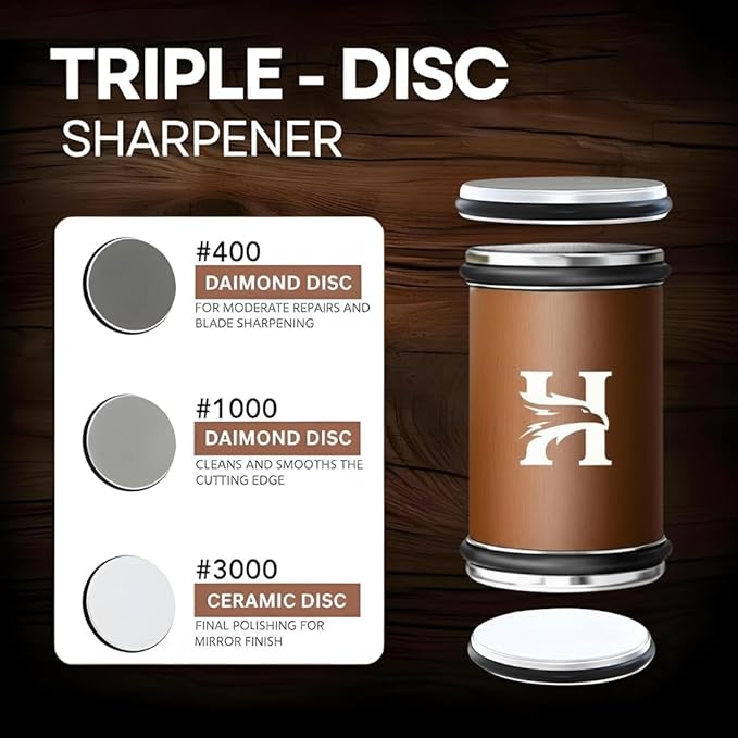 5 Angles High Carbon Stainless Steel Rolling Knife Sharpener - Image 6