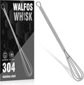 Walfos Long Small Whisks Skinny Little Whisk 10 inch Tiny Mini Whisk by Walfos