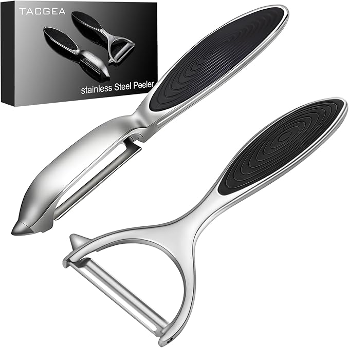 TACGEA Vegetable Peeler for Kitchen, Potato Peelers for Fruit Straight Blade by TACGEA