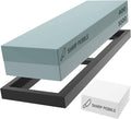 Sharp Pebble Premium Whetstone Knife Sharpening Stone 2 Side Grit 400/1000 by SharpPebble
