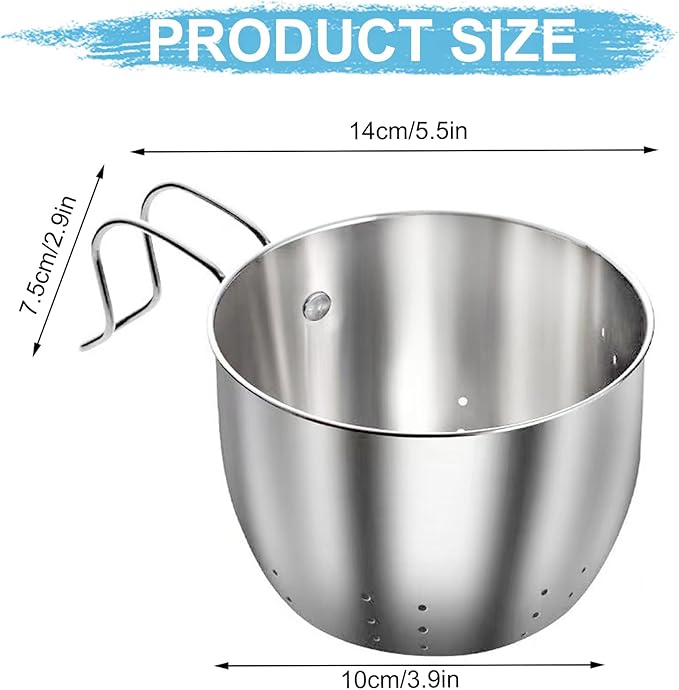 Stainless Steel Sink Food Catcher - Image 2