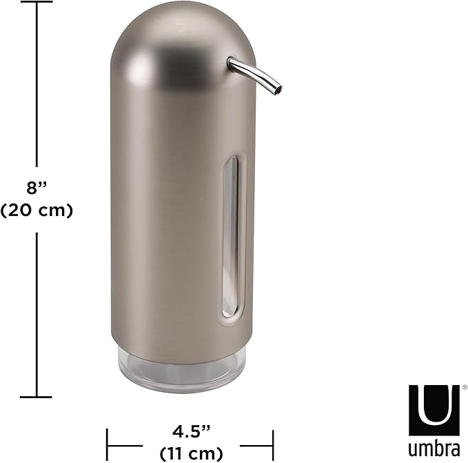 Umbra Penguin 12 oz Soap Pump, Kitchen Soap Dispenser, Also Works - Image 3