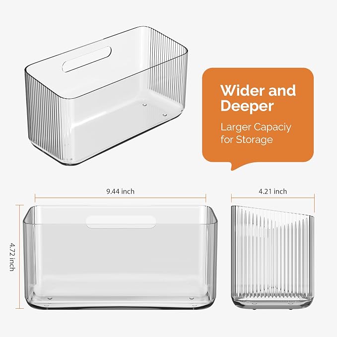 MaraFansie 4 Pack Over Cabinet Organizer Storage Lid Organizer Caddy Space - Image 5