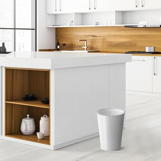 Bathroom Trash Can, 8 Pack 1.8 Gallons Small Trash Can - Image 5