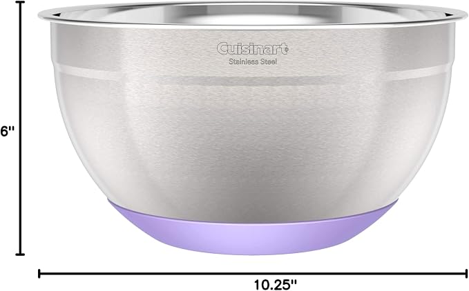 3-Piece Stainless Steel Mixing Bowls - Image 6