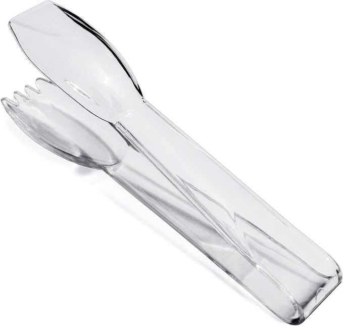 New Star Foodservice 35582 High Heat Plastic, Straight Edge Utility Tong - Image 2