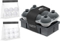 Samuelworld Premium Ice Tray Combo, New Upgraded Large Ice Sphere Maker Ice by Samuelworld
