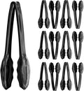 12 Pack 9 Inch Large Plastic Serving Tongs by R-KAY