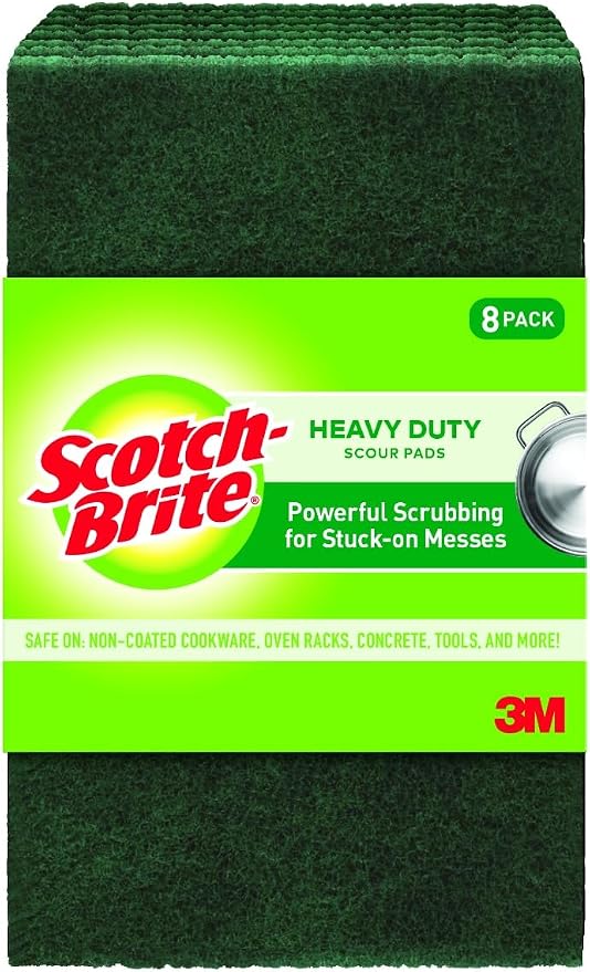 Scotch-Brite Heavy Duty Scouring Pad, Dish Scrubber by Scotch-Brite