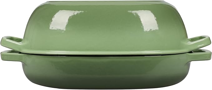 EDGING CASTING Enameled Cast Iron Oval Dutch Oven Pot - Image 7