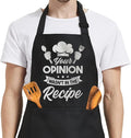 SANDJEST Funny Mens Aprons by SANDJEST
