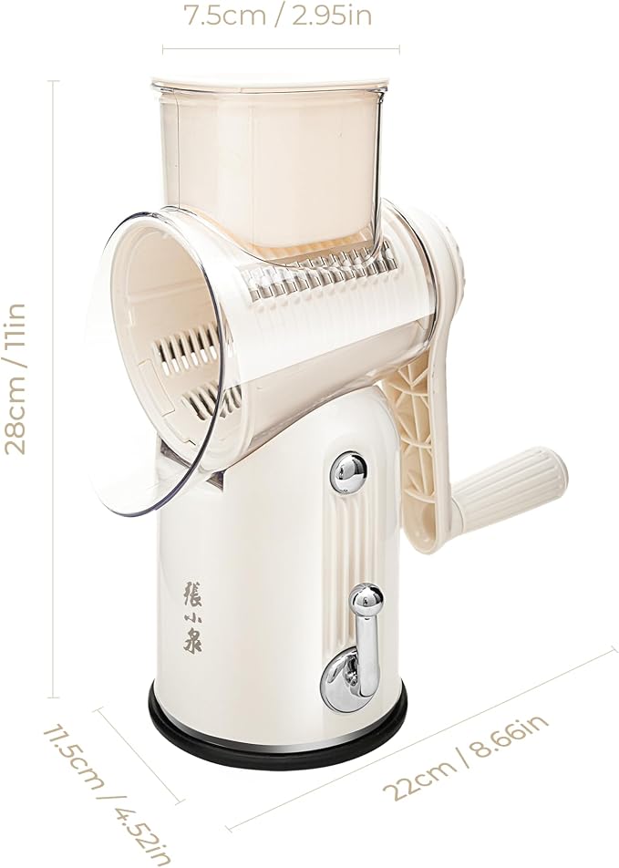 ZHANG XIAO QUAN SINCE 1628 Rotary Cheese Grater, Cheese Shredder - Image 9