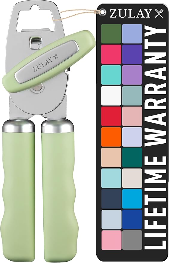 Zulay Kitchen Heavy Duty Stainless Steel Can Opener Manual by ZulayKitchen